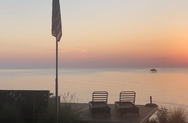 Beachfront Estate sur la baie de Chesapeake, plage privée et 30-Mile Voir