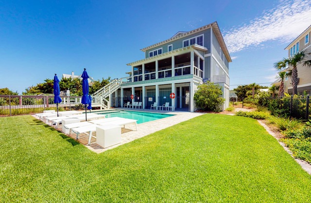 Beachfront Home Features Free WiFi, Private Pool, Patio, & Private Washer/Dryer