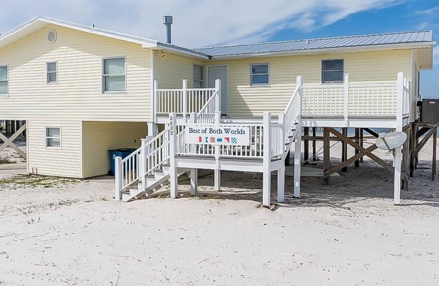 Beach View Home w/Large Deck, Free WiFi, Central A/C, Gas Grill, & More