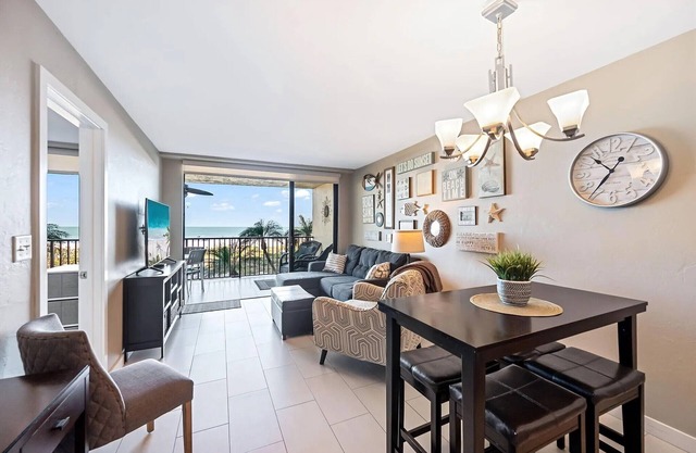 Beachfront paradise in this gorgeous renovated ground floor condo!