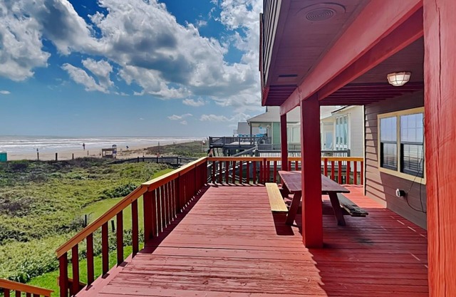 Beachfront Sandcastle | Spacious Coastal Retreat, Oceanfront + Pet Friendly!