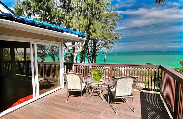 Location mensuelle en bord de mer! Jacuzzi! White Sand & Sandy Bottom Bay 8 à 18 personnes