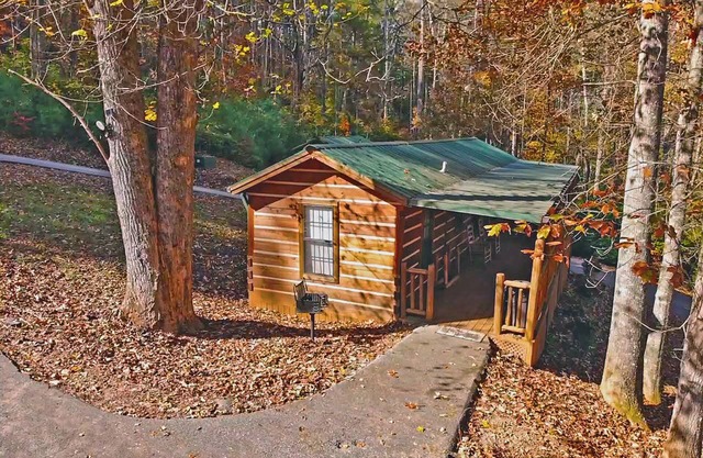 Big Bear Cabin Rentals 2 BD / 1 BA Bear Cabin - Près de la ville, calme, boisé Voir