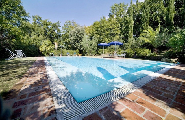 Maison de vacances privée avec piscine privée, WIFI, climatisation, TV, patio, vue panoramique