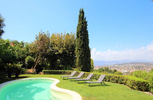 Beautiful 4 bedroom villa with pool and sea view - Californie Cannes