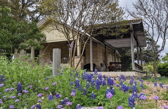 Beautiful and rustic stone cottage surrounded by nature.