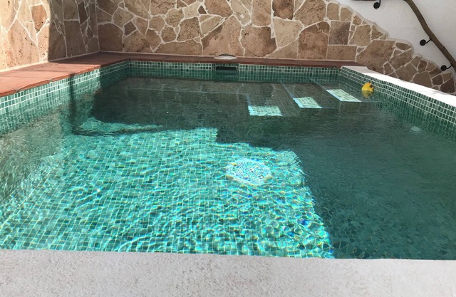 Beautiful apartment private Terrace and plunge pool, metres from beach ,