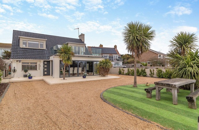 Beautiful beach front property close to amenities.