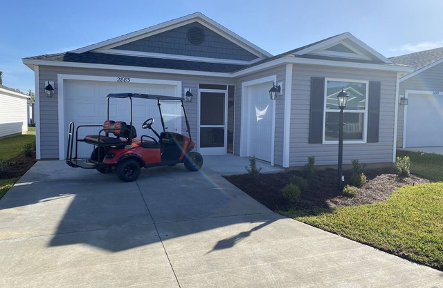 Beautiful Brand New 2/2 Villa w/ GOLF CART & FREE WiFi!