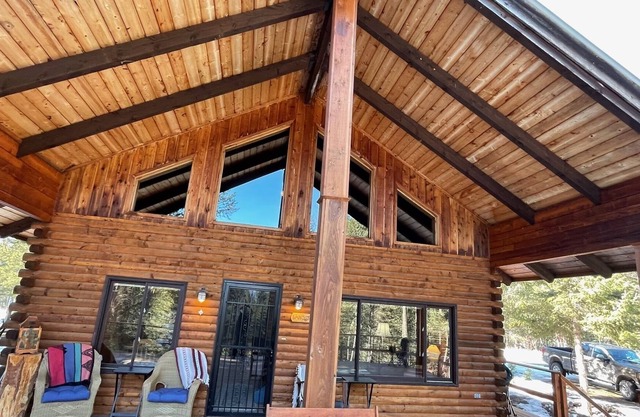 Beautiful cabin in the mountains
