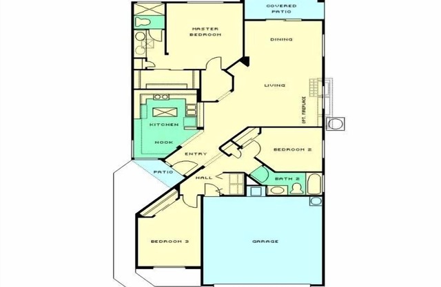 Belle maison Vega, Green Valley Az. 3 chambres 2 salles de bain. A +