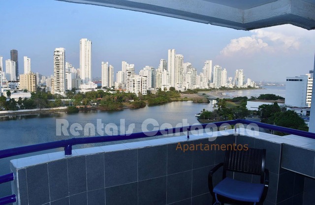 Beautiful and warm apartment with an extraordinary view from the balcony.