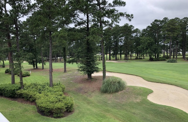 Beautiful condo, golf course view. Close to shops, restaurants and the beach.