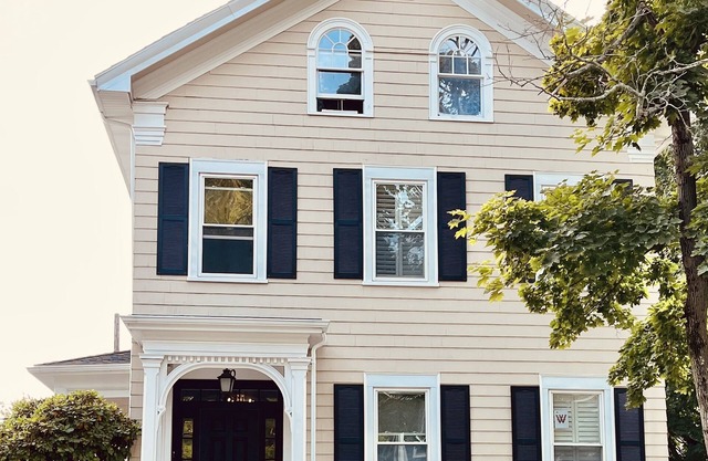 Beautiful condo next to commuter rail into Boston