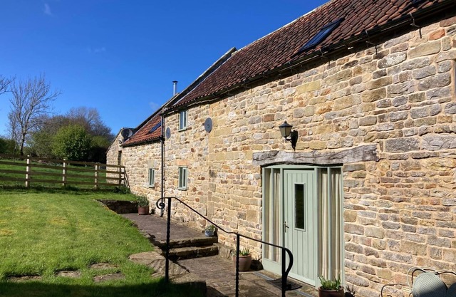 Beautiful converted barn on the North York Moors, overlooking the Steam Railway