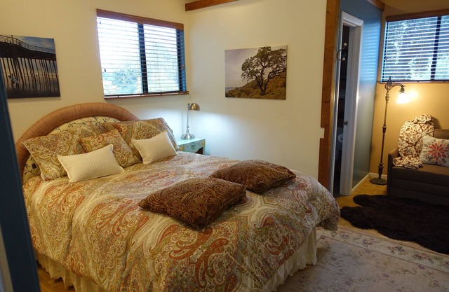 Bel appartement de campagne au coeur du pays du vin et de la côte de Californie.