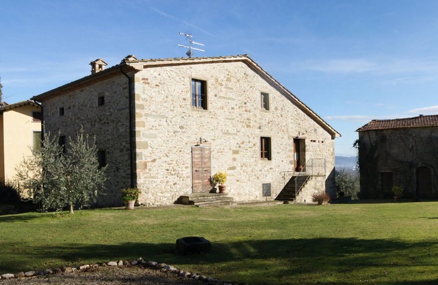 Belle Countryhouse En Toscane, dans un panoramique colline près de Anghiari, Arezzo