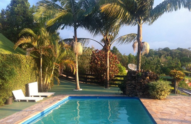 Linda chácara, WHATS 984790578, climat de montagne Condominium fermé! venir avec