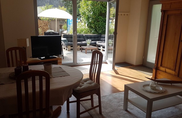Bel appartement mamie avec baies vitrées et une grande terrasse orientée plein sud