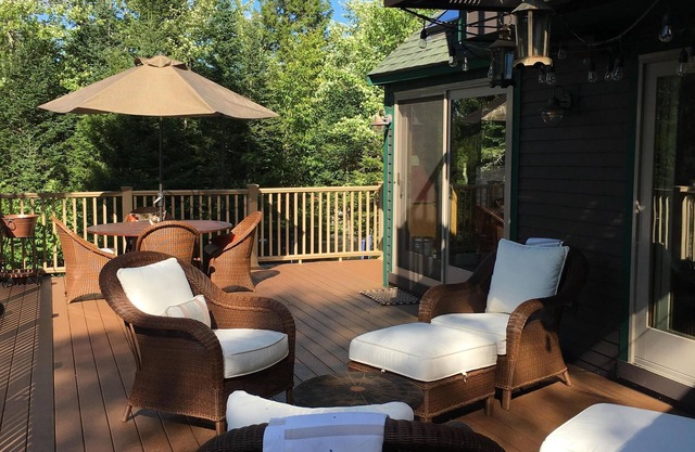 Belle maison dans les montagnes blanches du New Hampshire