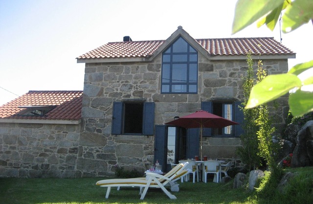 Belle maison vue mer à Muros, Galice.