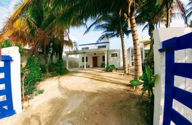 Belle maison sur la plage