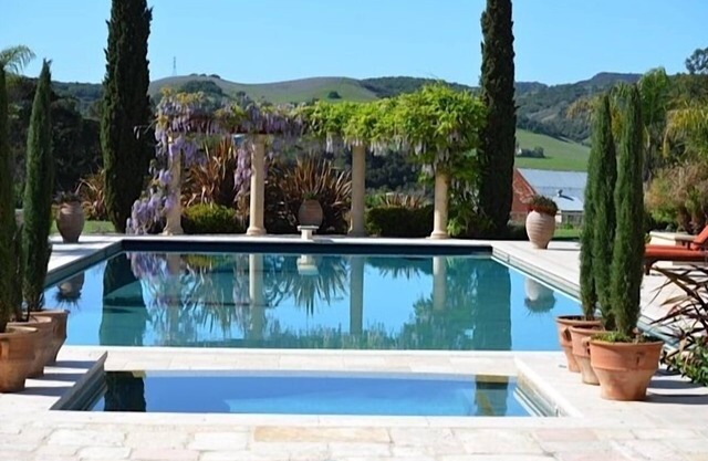 Cadre magnifique Toscane côté piscine !!