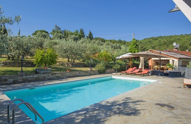 Maison de vacances privée avec WIFI, piscine privée, TV, patio, vue panoramique, parking