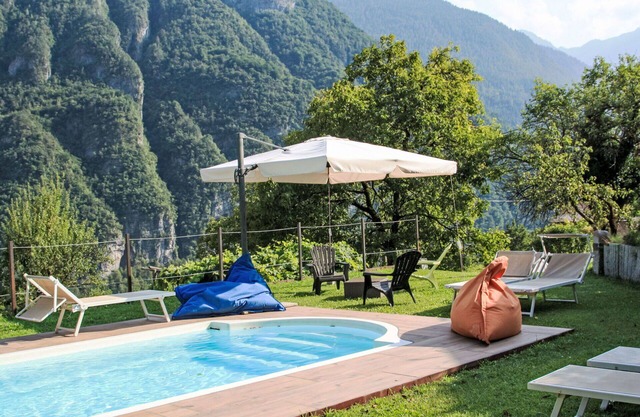 Maison de vacances privée avec WIFI, piscine privée, TV, patio, animaux admis, vue panoramique