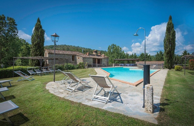 Maison de vacances privée avec piscine privée, WIFI, véranda, animaux admis, vue panoramique