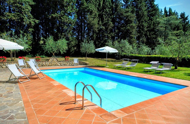 Belle maison de vacances privée avec piscine privée, climatisation, WIFI, patio, près de Sienne