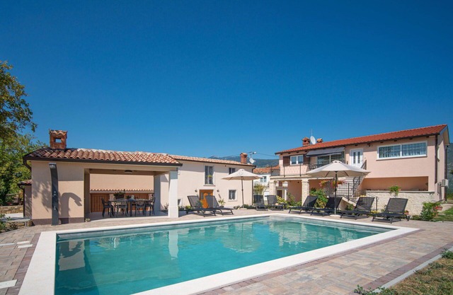 Maison de vacances privée avec WIFI, piscine privée, climatisation, TV, terrasse, vue panoramique