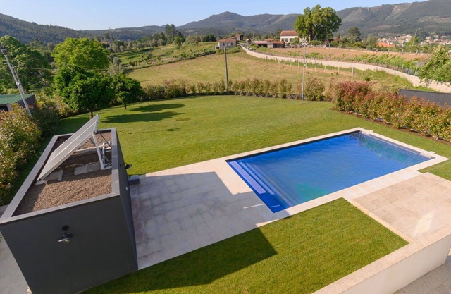 Maison de vacances privée avec climatisation, WIFI, piscine privée, TV, terrasse, vue panoramique