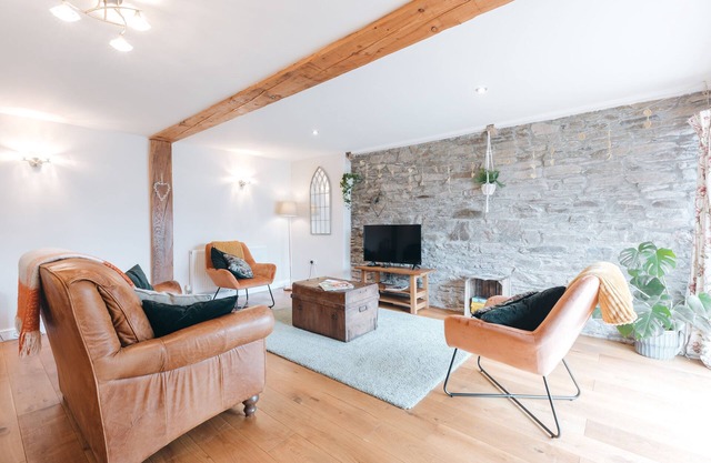 Le grenier à grain est une conversion de grange magnifiquement restaurée et unique