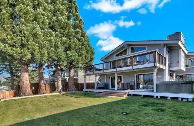 Beautiful Tahoe Keys Home on the Water with Boat Dock near Heavenly Ski Resort