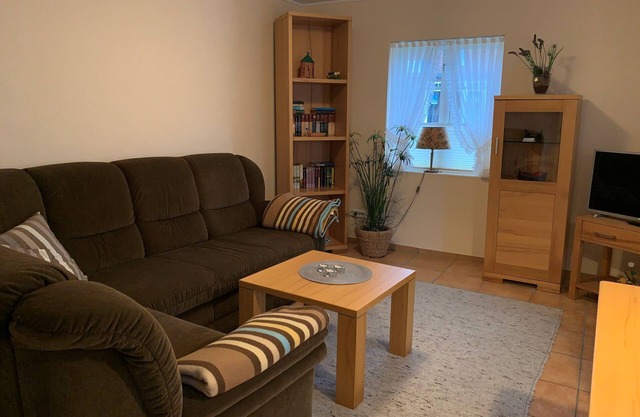 Beautiful vacation apartment in thatched roof house in the center of Nebel.