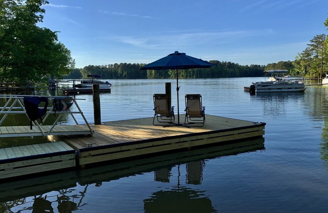 Beautiful walk out basement level on Lake Murray with extraordinary lake views!