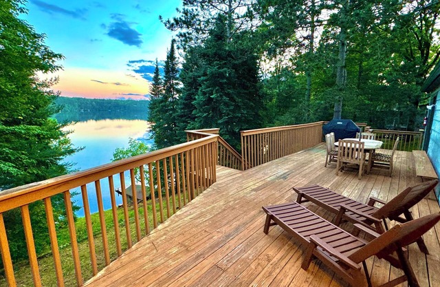 Escapade à Northwoods sur le lac Wissota