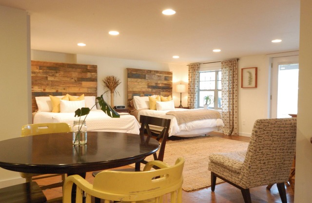 Suite superbement aménagée, pâtés de maisons du lac Green, entrée privée, pour 4 personnes