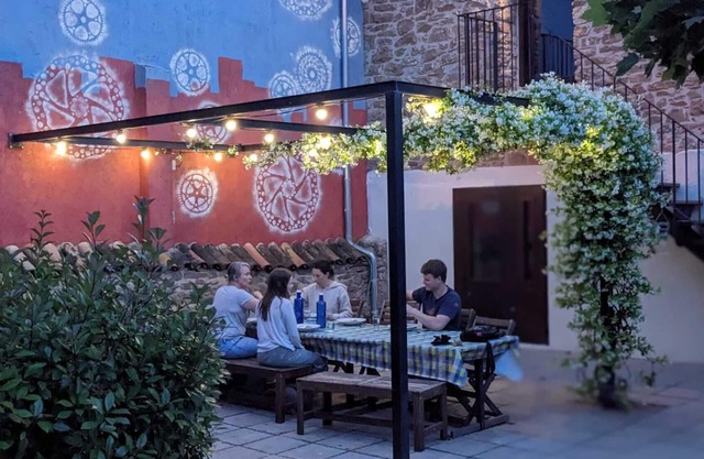 Beautifully restored farmhouse in the centre of a mountain biking paradise
