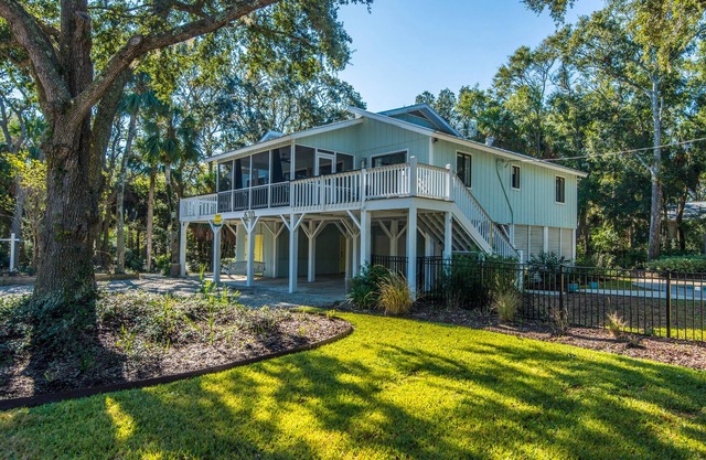 Beautifully Updated Beachwalk Home w/ Private Pool; Screened Porch; Sun Deck; Cable TV/WiFi