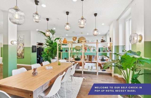 Becozy Self Check-in Pop-Up Hotel Basel