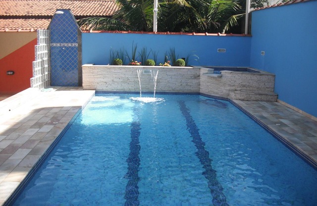 Belle maison avec piscine * Itanhaém * 30m Beach * Endroit confortable pour les loisirs et le repos