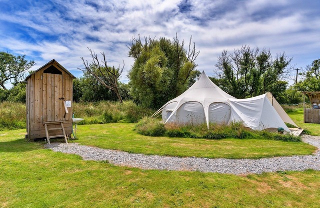 Tente Bell dans le nord du Devon, Sans dיpפt