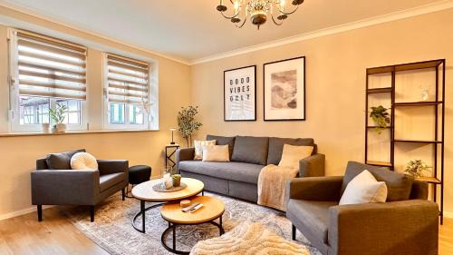 Bellahomes Apartments Klima private Parking Coffeestation Netflix Airport Frankfurt 30 Min
