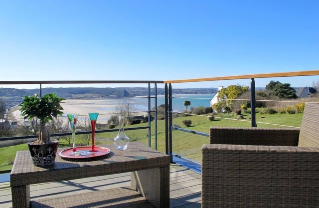 Appartement Belle vue sur mer (SMH100) à St Michel-en-Grève - 4 personnes, 2 chambres