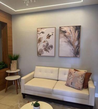Belo apartamento próximo á praia com garagem