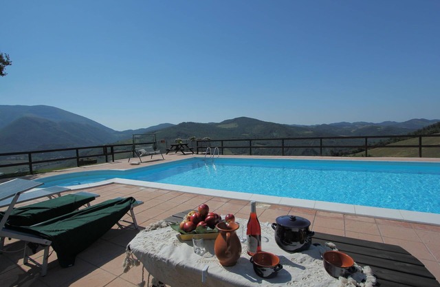 Superbe villa avec jacuzzi à Apecchio