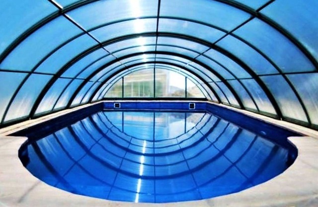 Casa de vacaciones con piscina climatizada