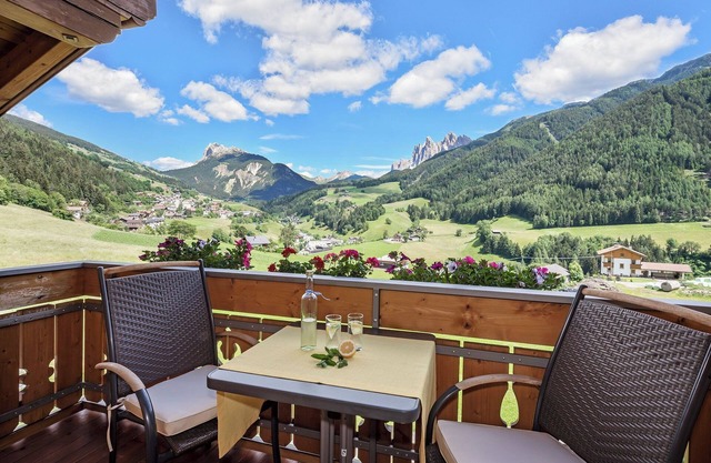 Avec la vue sur la montagne, 'Bergblick - Appartement Fichte'.